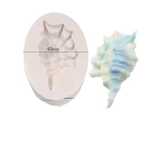 Ocean Themed Silicone Cake Mold Seashell Starfish Marine Shapes Reusable For Cake Decoration - Product Image 5