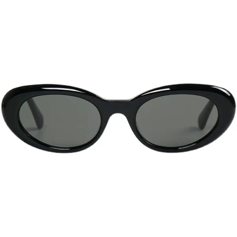 Lens Black New Arrival Golden Supplier Gold High Quality Sunglasses With Crystals Folding Round Sunglasses