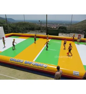 2023 Hot sale inflatable soap soccer field, inflatable water soccer field