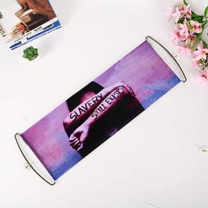 Swil Nhà Máy Tùy Chỉnh Quảng Cáo Khuyến Mại Cầm Tay Thể Thao In Có Thể Thu Vào Cầm Tay Di Chuyển Biểu Ngữ - Product Image 1