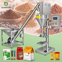 Machine de remplissage et de scellage semi-automatique pour granulés de café, de blé, de farine de maïs, de détergent et de poudre