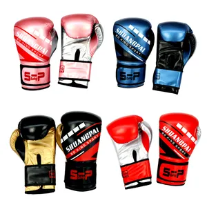 Мужские и женские боксерские перчатки, высококачественные кожаные перчатки, индивидуальный логотип, дешево, Заводская распродажа