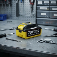 Batterie d'outil électrique rechargeable haute puissance 20V 4.0Ah 18650 pour perceuses et clés à chocs MAK