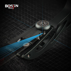 Traditionele boog voor jacht en veldboogschieten met carbon recurve limbs en een 19 inch aluminium riser - Product Image 3