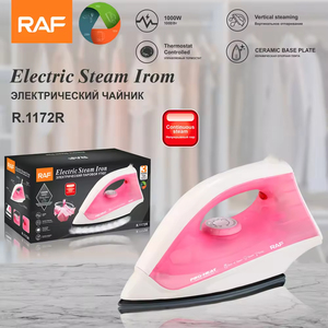 Plancha de Vapor Eléctrica de 1000W con Suela de Acero Inoxidable, Calentamiento Profesional, Uso Doméstico, Colores Morado, Azul y Rosa - Product Image 4