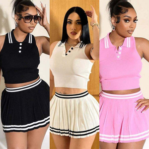 Débardeur Polo <span class=keywords><strong>Sans</strong></span> Manches <span class=keywords><strong>Sans</strong></span> Coutures pour <span class=keywords><strong>Femme</strong></span> – Qualité Supérieure, Sexy, Respirant, Décontracté, Ajusté, Idéal Fitness et Yoga - Product Image 5