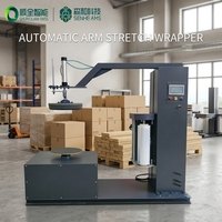 Machine d'emballage extensible sans palette pour marchandises irrégulières, tuyaux de construction, profilés métalliques, équipement d'emballage logistique d'usine