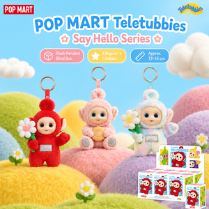 Venta al por mayor POPMART Teletubbies <span class=keywords><strong>Say</strong></span> <span class=keywords><strong>Hello</strong></span> Serie 13 Llavero de peluche de 15 cm Caja sorpresa Colgante lindo para bolso Regalo - Product Image 3