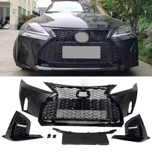 Venta caliente Kit de carrocería delantera Parachoques delantero con rejilla para <span class=keywords><strong>Lexus</strong></span> IS 2006-2012 Actualización modificada a IS F <span class=keywords><strong>Sport</strong></span> Grille Kit <span class=keywords><strong>2020</strong></span> - Product Image 2