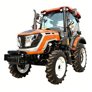 Tracteur 4x4 50 CV avec cabine climatisée, châssis chauffant, lame de bulldozer, bras de poussée et boîte de vitesses 8+2 - Product Image 5