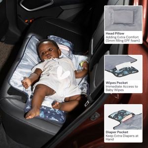 Sac à langer à dos avec sangle pour poussette et interface USB, idéal pour les voyages avec bébé – Nouveau modèle - Product Image 6