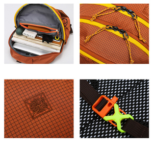 Sac à dos de randonnée pour femme Tin Duc grande capacité - Nylon, coque souple, minimaliste, imperméable, léger, pour les voyages de loisirs - Product Image 5