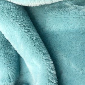 Tissu en <span class=keywords><strong>poils</strong></span> de lapin ultra-doux de haute qualité, vente directe du fabricant, pour tapis, pantoufles <span class=keywords><strong>et</strong></span> couvertures - Product Image 1