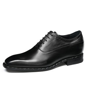 Zapatos <span class=keywords><strong>de</strong></span> Punta Puntiaguda <span class=keywords><strong>de</strong></span> Estilo Británico <span class=keywords><strong>de</strong></span> Cuero Genuino Vintage 2025 con Decoración <span class=keywords><strong>de</strong></span> Brocado y Suelas Gruesas para Oficina y <span class=keywords><strong>Carrera</strong></span> Profesional - Product Image 5