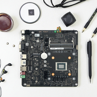 AMD Ryzen R7 8845hs Aio Tout-en-un Ddr5 64 Go de RAM Mini PC Bureau Itx Industriel Intégré Carte mère de bureau