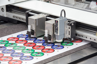 Machine à remonder les étiquettes, bandes adhésives multifonctions en relief, pour découpe d'étiquettes