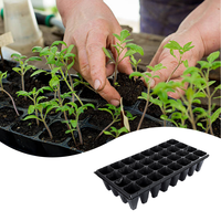 Plateau Plateaux de semis de cellules de pépinière avec trous en plastique PS & PE pour la propagation de jardin et la culture de plantes