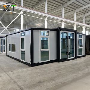 منازل صغيرة متنقلة جاهزة الصنع من كاسا ، منزل مسبق الصنع قابل للطي حديث ، تراس 20 قدمًا و 40 قدمًا و 2 و 3 و 4 غرف نوم - Product Image 2