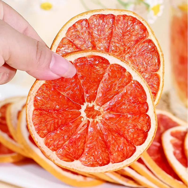 massenware hochwertige getrocknete rote grapefruitscheiben trockenobst tee