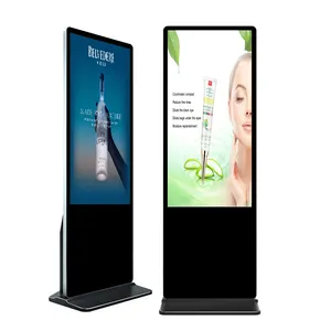 55 inch indoor Screen advertising 43" shopping mall advertising touch screen kiosk
