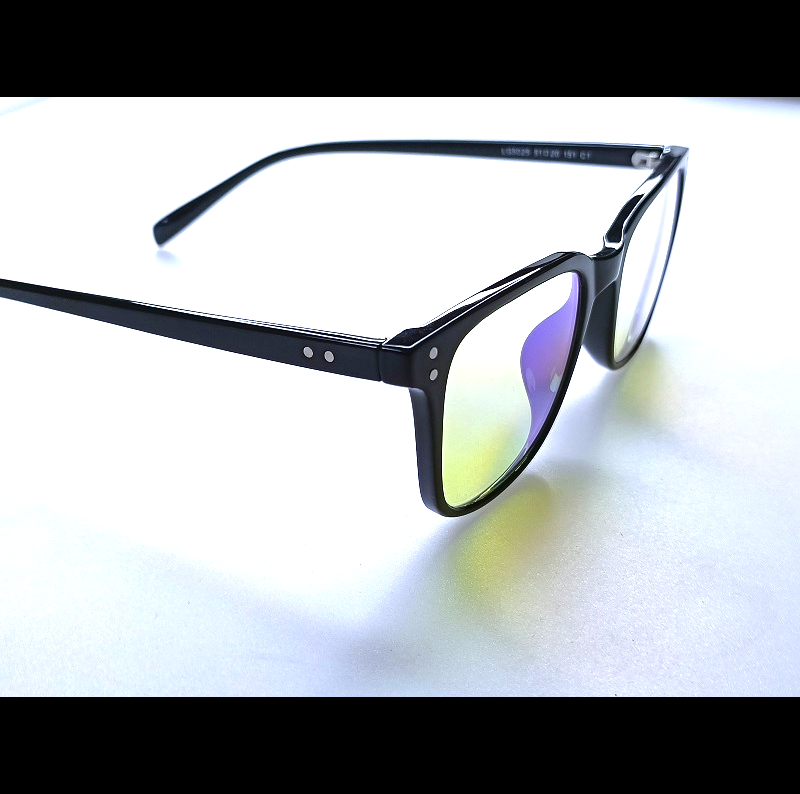 Green/Red Colorblind Eyewear Reading Myopia Fashion Glasses Transparent  Colorblind Glasses 2022