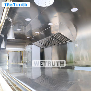 WeTruth-Remorque mobile en acier inoxydable pour barbecue Hotdog, camion <span class=keywords><strong>de</strong></span> restauration rapide en Thaïlande pour servir <span class=keywords><strong>de</strong></span> la crème glacée - Product Image 2