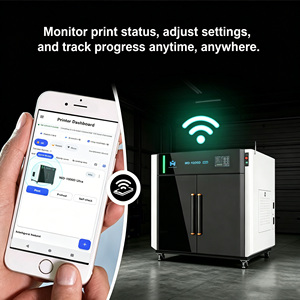 เครื่องพิมพ์สามมิติ Mingda MD-1000D Ultra Two Extruder ความเร็วสูง 300 มม./วินาที พื้นที่พิมพ์ขนาดใหญ่ 1 ม. x 1 ม. ระบบอัตโนมัติ รองรับหลายสี เทคโนโลยี FDM - Product Image 5