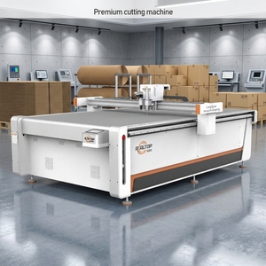CNC Oscillating Knife Cutting Machine for Carton Box Making Corrugated Packaging Sample Cutting in Box Factory