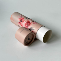 Conteneur de luxe écologique de qualité alimentaire à bas prix pour bâton à lèvres baume à lèvres emballage cadeau rond tube de papier Push up cosmétique