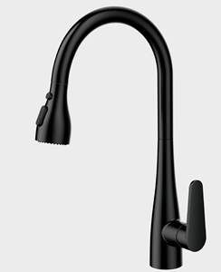 סיטונאי מטבח מודרני חוצה גבולות חדש סיטונאי נירוסטה ברז משיכה לטלסקופי שסתום קרמי - Product Image 3