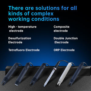 Online APS-350 su testi analizörü endüstriyel süt kimyasal atıksu sayacı OEM kağıt yapımı atıksu elektrot asit-baz - Product Image 4