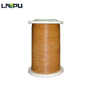 Klasse H blanke Größe 9,00x4,00mm emaillierter 2-lagiger Glasfaser-verwundeter Aluminium-Rechteck draht - Product Image 2