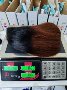 โปรโมชั่นวิกผมแท้แบบตรงยาว สีดำธรรมชาติ รุ่น 1BT4 พร้อมเชือกผูกผมแบบลูกไม้ 2x6  ทำจากผมเวอร์จิ้นแท้ 100%  แบบ Super Double Drawn - Product Image 6
