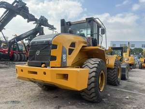 Chargeuse sur pneus Volvo L150E L105 modèle 2013 avec moteur et pompe d'origine de haute qualité, capacité de charge nominale de 15 tonnes, matériel d'occasion Shanghai - Product Image 2