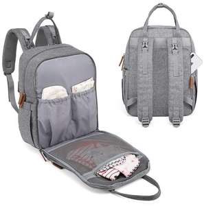 <span class=keywords><strong>Sac</strong></span> à <span class=keywords><strong>langer</strong></span> en toile personnalisé, <span class=keywords><strong>sac</strong></span> à dos multifonctionnel, <span class=keywords><strong>sac</strong></span> à <span class=keywords><strong>langer</strong></span> pour bébé, grande capacité, imperméable, élégant - Product Image 6