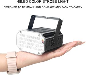 48 LED RGB بجهاز تحكم عن بعد لحفلات KTV والمسرح المنزلي-ديسكو DJ من - Product Image 3