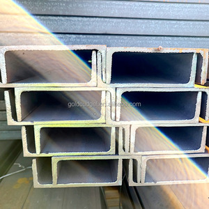 Meilleur prix pour acier au carbone ASTM A36 Q235B SS400, acier structurel en forme de U, acier profilé pour usage structurel - Product Image 1