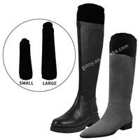 Support de maintien pour chaussures longues en PVC floqué, support pour bottes longues, support gonflable pour bottes, étireur pour chaussures