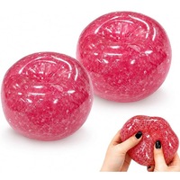 Jouet anti-stress pomme en gelée souple, balle à presser douce au toucher pour soulager le stress