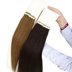 Extensiones de Cabello Humano Remy 100% Ruso, Directo de Fábrica, Cutícula Alineada, Sin Enredos, Sin Caída - Product Image 1