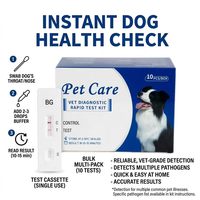 Kit de test canin vétérinaire avancé |   Usine de produits de diagnostic canin haute sensibilité