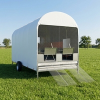 Poulailler mobile en métal avec roues, grande capacité, pour l'élevage de volailles en extérieur dans les jardins et sur les fermes