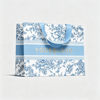 Pochette cadeau de luxe exquise en carton blanc avec poignée dissimulée à l'intérieur, impression sérigraphiée, marque Idecor, 190-230 g/m², logo personnalisé, vente au détail