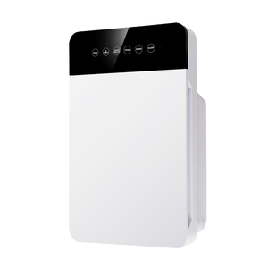 Purificateur d'air portable adapté aux grandes pièces familiales, filtre H13 avec lumière UV et affichage PM2.5, silencieux à 25 dB, élimine 99,97 % des particules. - Product Image 1
