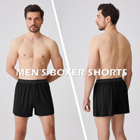 Boxers pour hommes en coton riche de haute qualité, multipack, taille élastique, design sans couture, doux et respirant