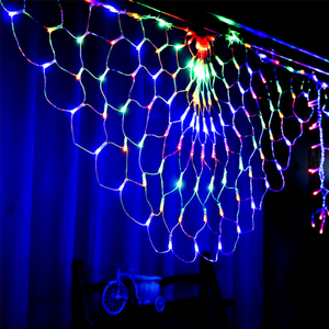 Cadena de luces navideñas para exteriores IP43, luz <span class=keywords><strong>LED</strong></span> de pavo real enchufable, decoración colorida para el hogar - Product Image 6