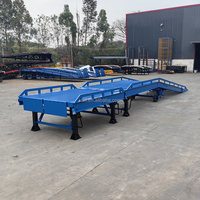 Rampe de chargement et de déchargement de conteneurs mobiles hydrauliques de 6 à 15 tonnes