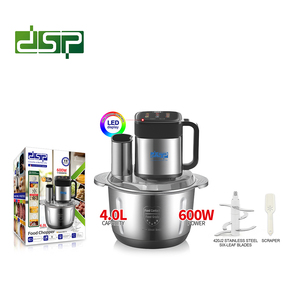 Hachoir Électrique Multifonction <span class=keywords><strong>Professionnel</strong></span> Haute Puissance DSP 4 Litres avec Écran LED pour Cuisine - Offre Spéciale - Product Image 5
