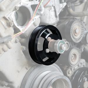 BEVINSEE 3 5 Series pour <span class=keywords><strong>BMW</strong></span> Poulie de pompe à eau Poulie de pompe de direction assistée avec kit de courroie pour moteurs <span class=keywords><strong>BMW</strong></span> E46 E36 E39 M54 M52TU - Product Image 3