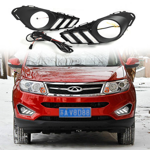 Luz de Circulación Diurna LED Chery de 6000 Lm, Sellada e Impermeable, para Tiggo 5 2014-2015, Luz Antiniebla Decorativa para Parachoques Delantero - Product Image 2